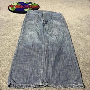 NAVY Y2K ACID WASHED LEVI JEANS 😮‍💨